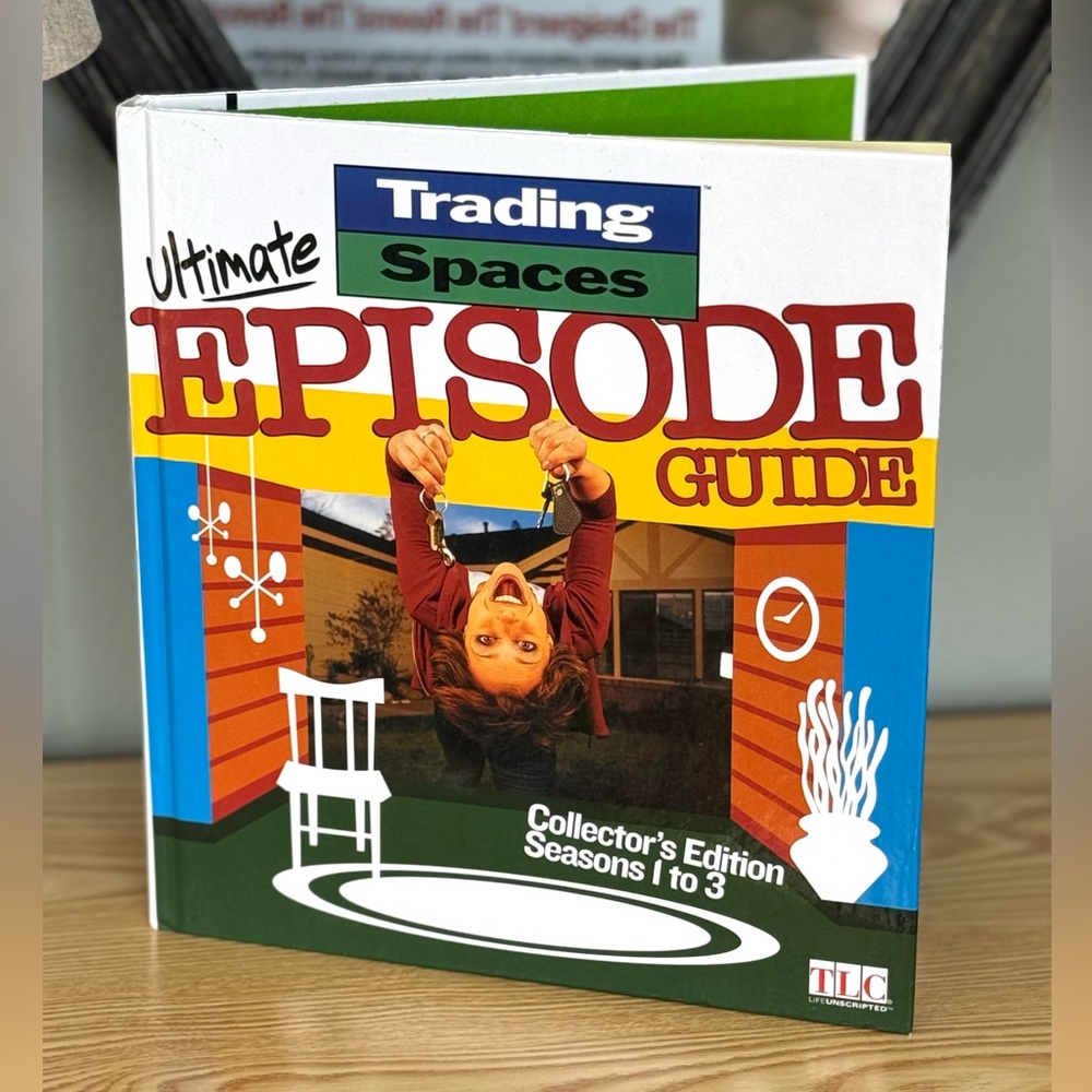 Trading Spaces VINTAGE Coffee Table Book, Episode Guide 2003